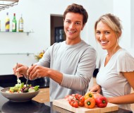 couple cooking