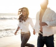 couple on beach